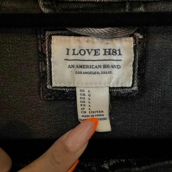 Jackets & Blazers - LAST CHANCE Cropped black Jean jacket